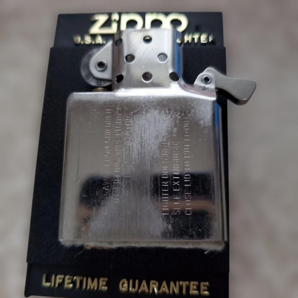 1993 Ammonite Metal Zippo Lighter