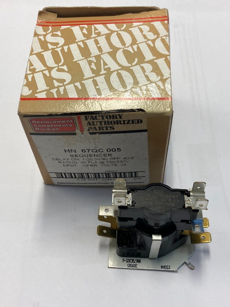 New Open Box Replacement HN 67QC 005 Sequencer Volts 24