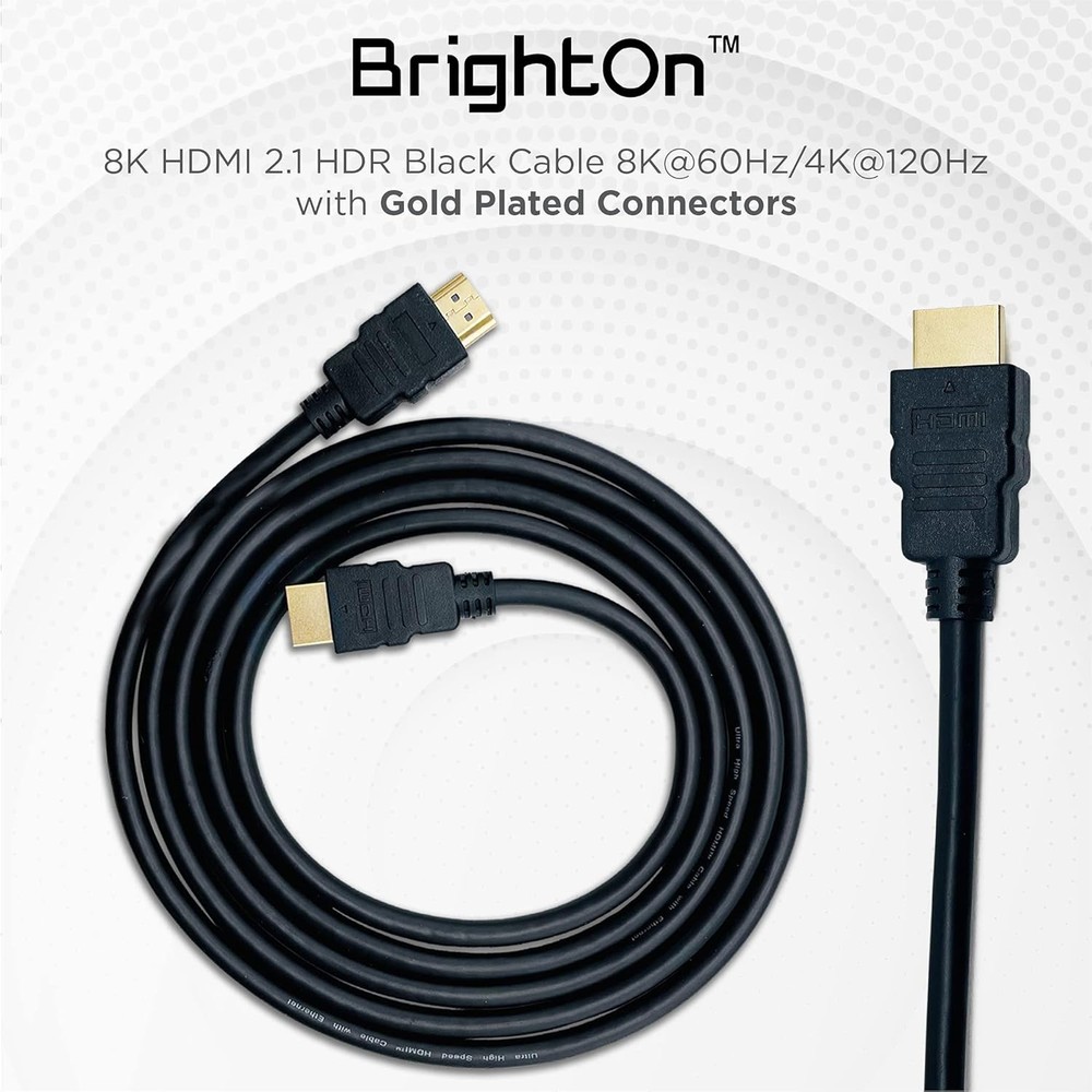 BrightOn Optimized Cable Package Compatible with Xbox Series X/S | 8K HDMI...