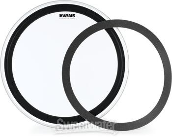 Evans EMAD Clear Bass Drum Batter Head - 24"
