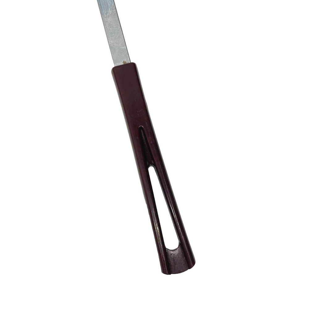 Vintage Stanhome Stainless Meat Fork Plastic Handle