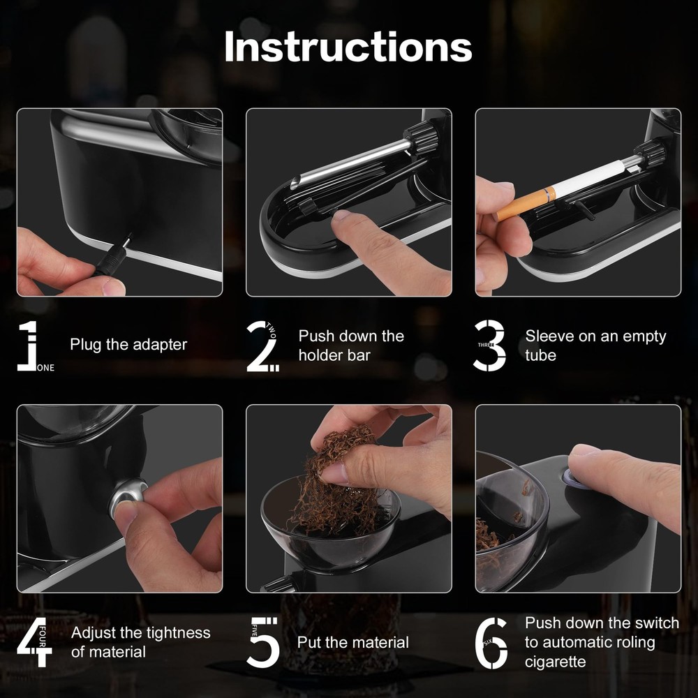 Plastic Cigarette Rolling Machine - Efficient, User-Friendly for Beginners Ex...