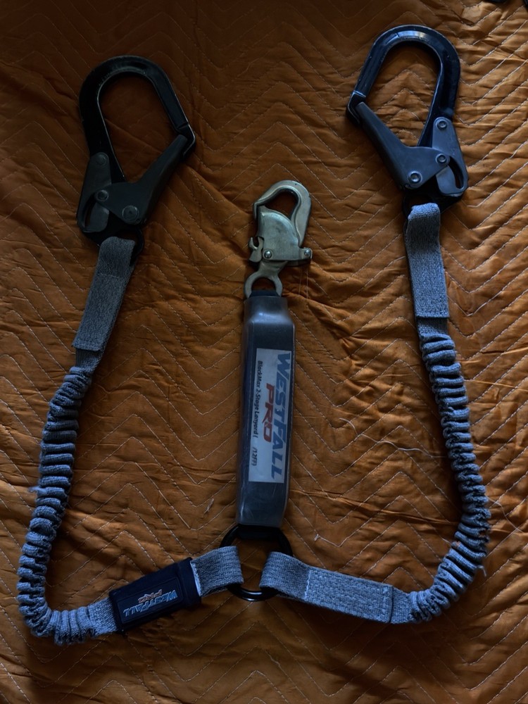 WestFall Pro BlackMax 2-Stage Lanyard Harness FF MPN 62022