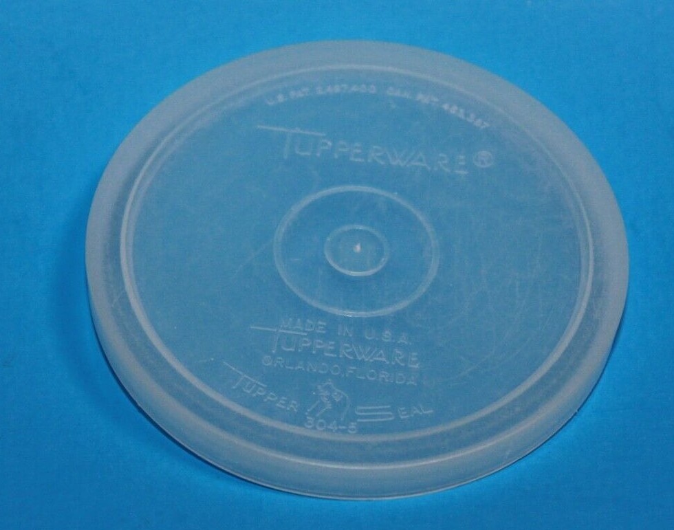 Vintage Tupperware Replacement Lid Sheer 304-5