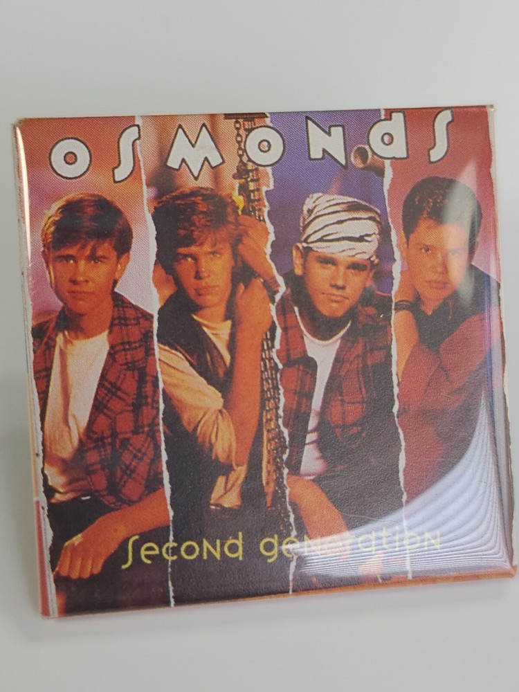 Osmonds Second Generation Souvenir Pin Button Singing Group