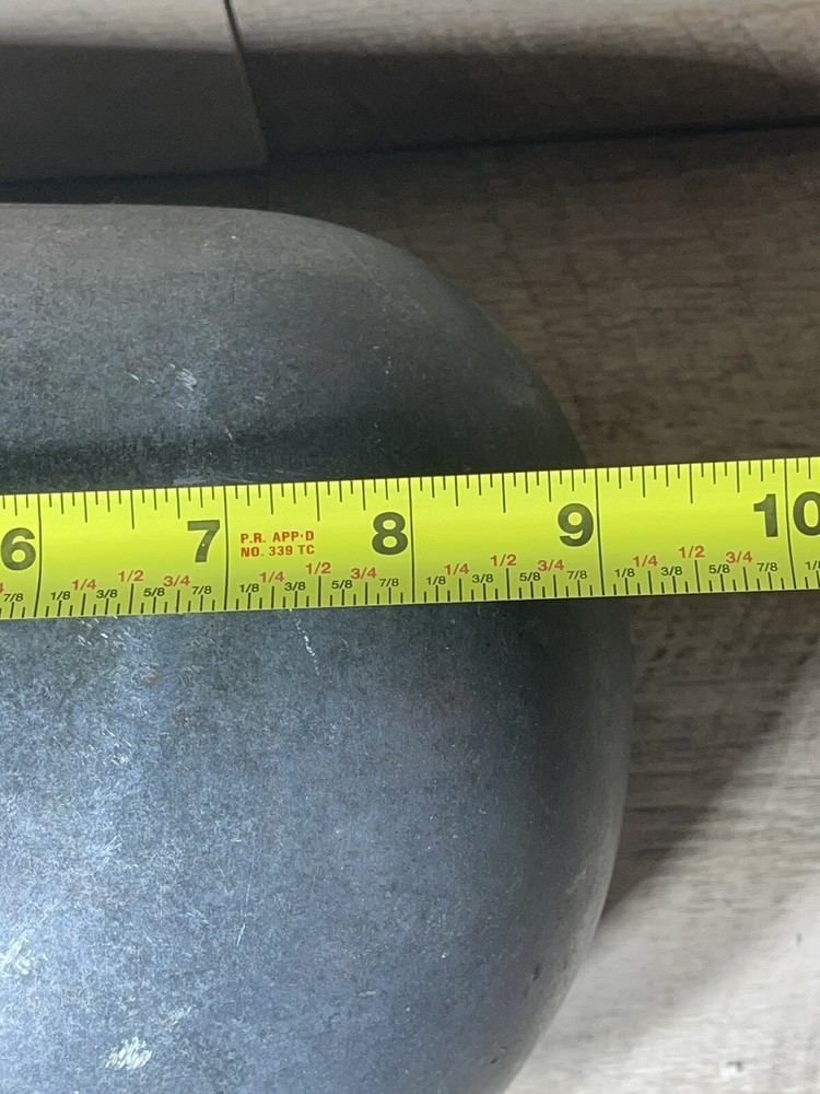 Vintage Smelting Pot Stone Round Bottom