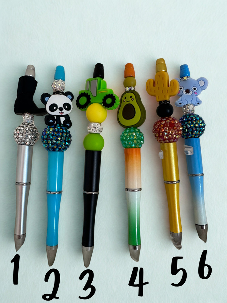 Handmade Pens fun beaded
