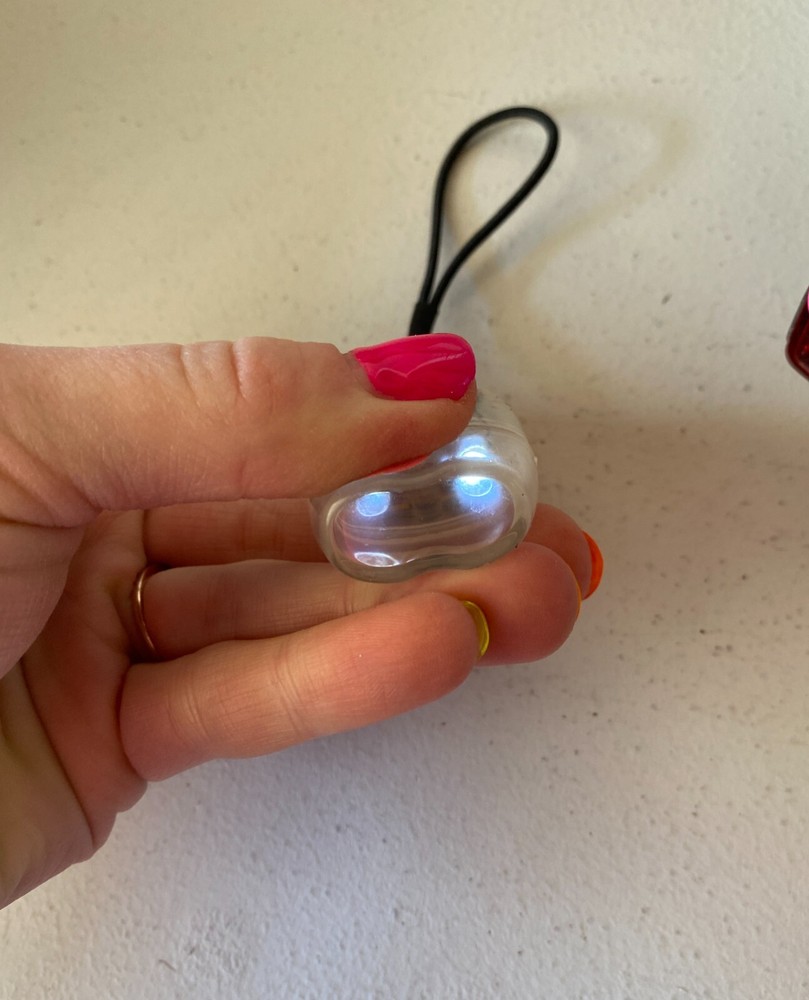 Small Light Clear with On/Off Switch, LED, Works Great, Stretch Elastic Band,
