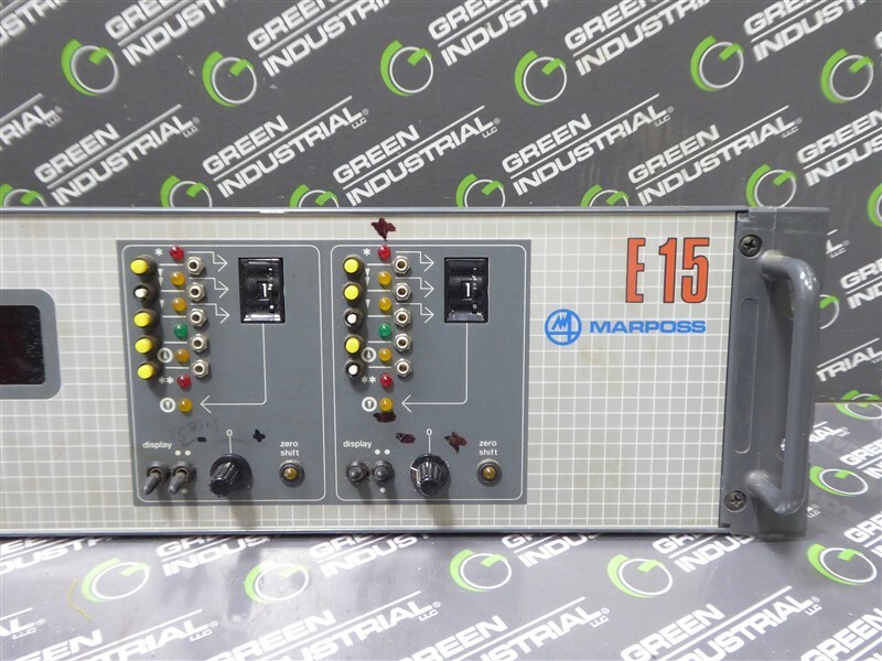 USED Marposs E15 6140100017 Inspection System Front Panel Assembly