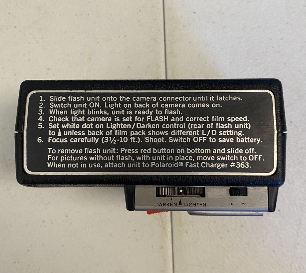 Polaroid Electric Flash Model 360 #365