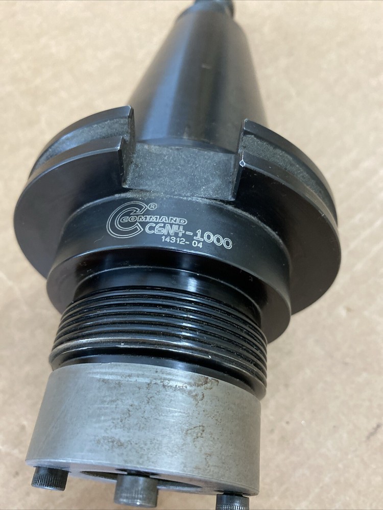 Command C6N4-1000 TG100 Collet Chuck Tool Holder 3-3/4" Projection CAT50