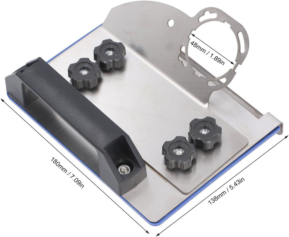 Tile Chamfering Tool for 45 Degree Angled Cutting, Stainless Steel and Plastic,