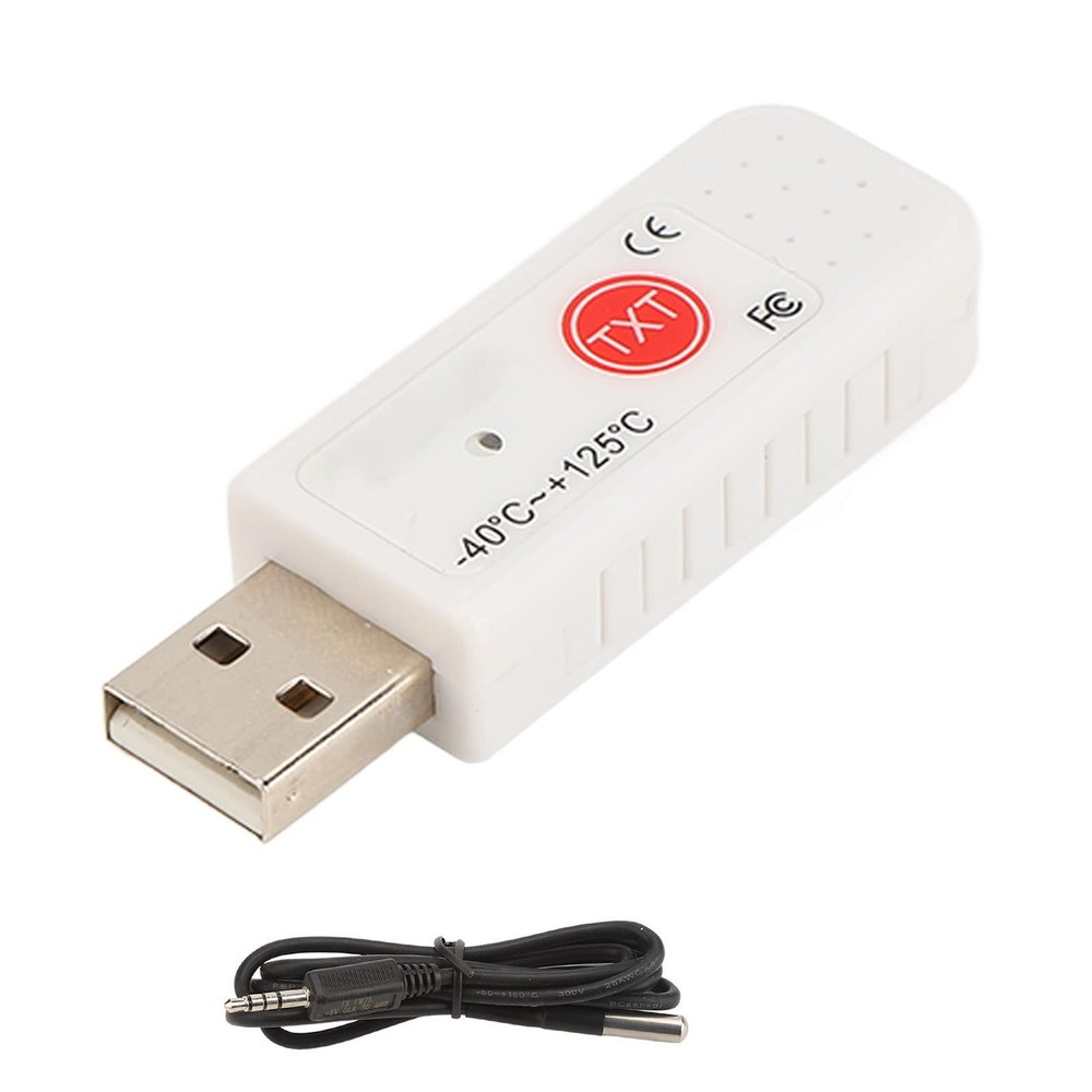 USB Thermometer Temperature, Inside Outside PC Sensor Double Sensor Computer ...