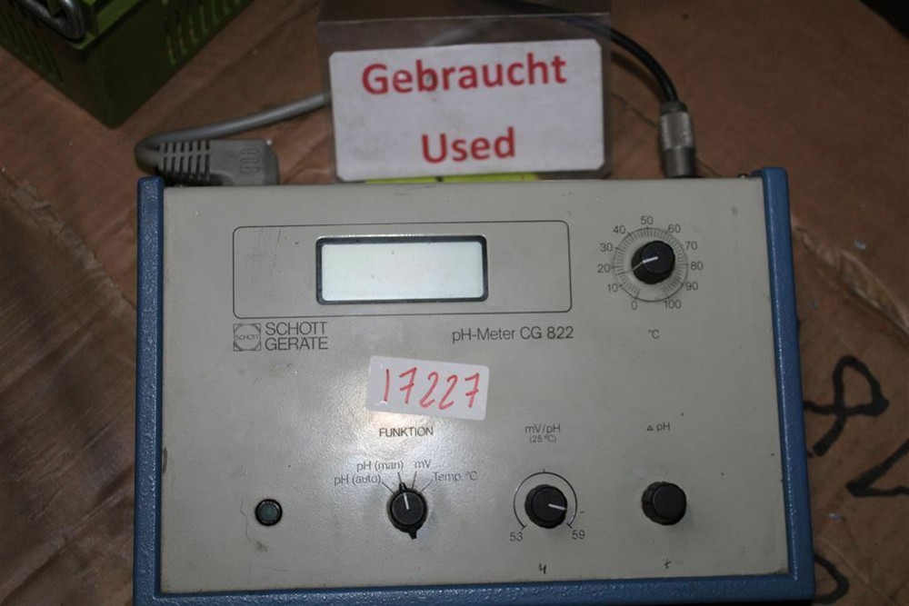 Schott Devices pH Meter CG 822 CG822