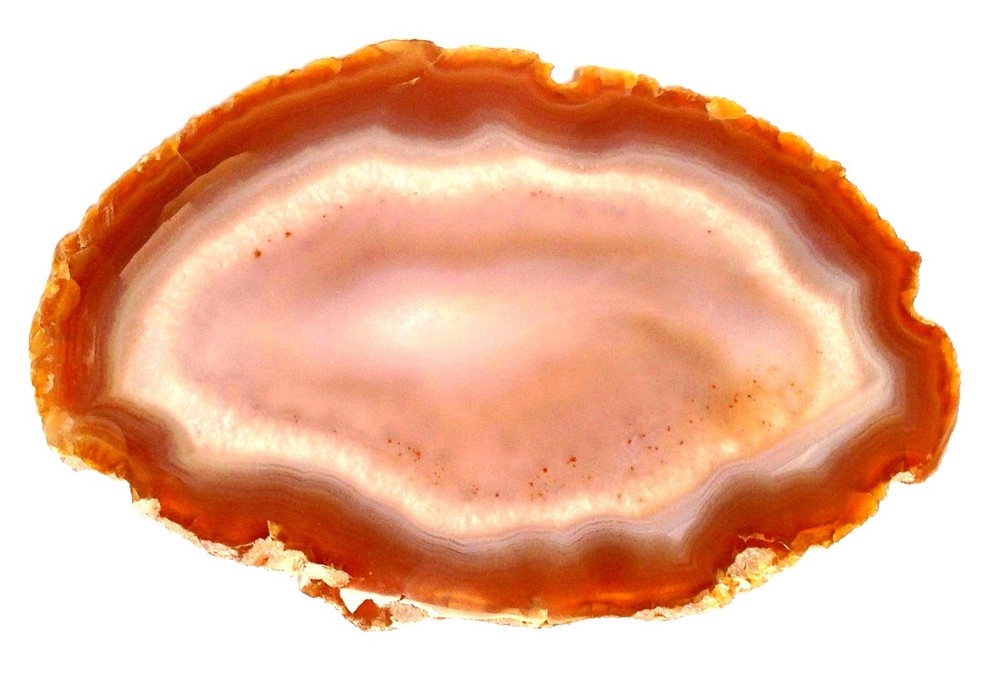 X1 Genuine Natural Agate Crystal Slice - 18cm
