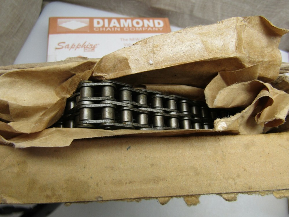 Diamond Chain Sapphire RSC 06B-2 RIV 10 Ft. Double Roller Chain