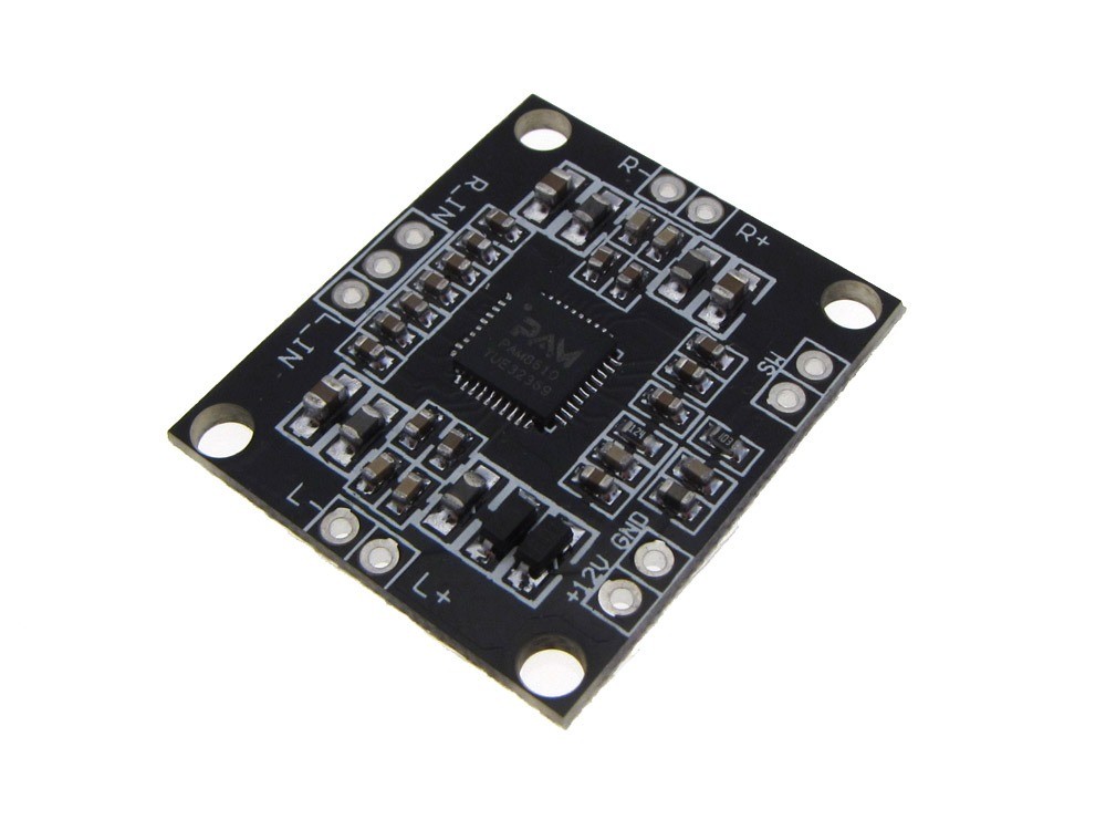 Compact 2*15W PAM8610 Stereo Audio Amplifier Board