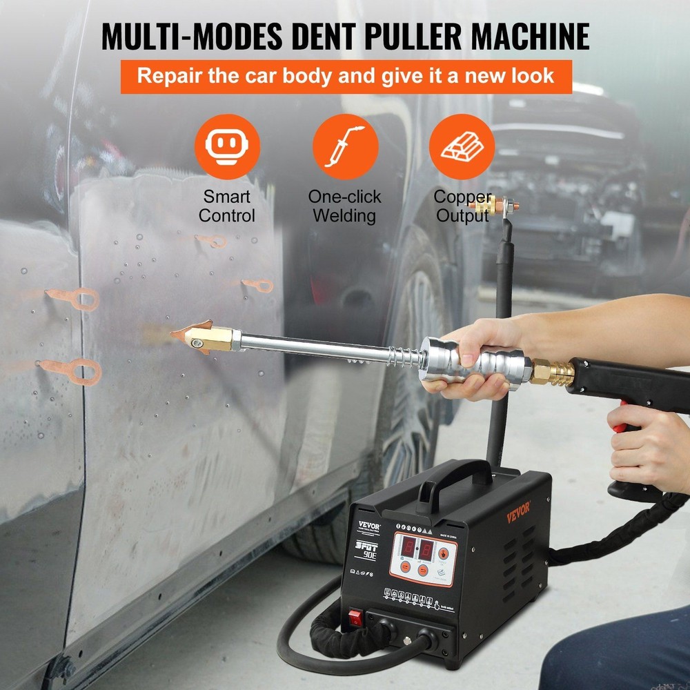 90E Panel Repair Tool 3KW Dent Puller with Enhanced Cooling Holes