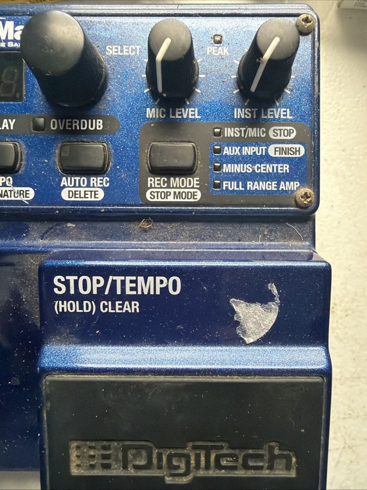 Digitech JamMan Looper/Phrase Sampler FOR PARTS