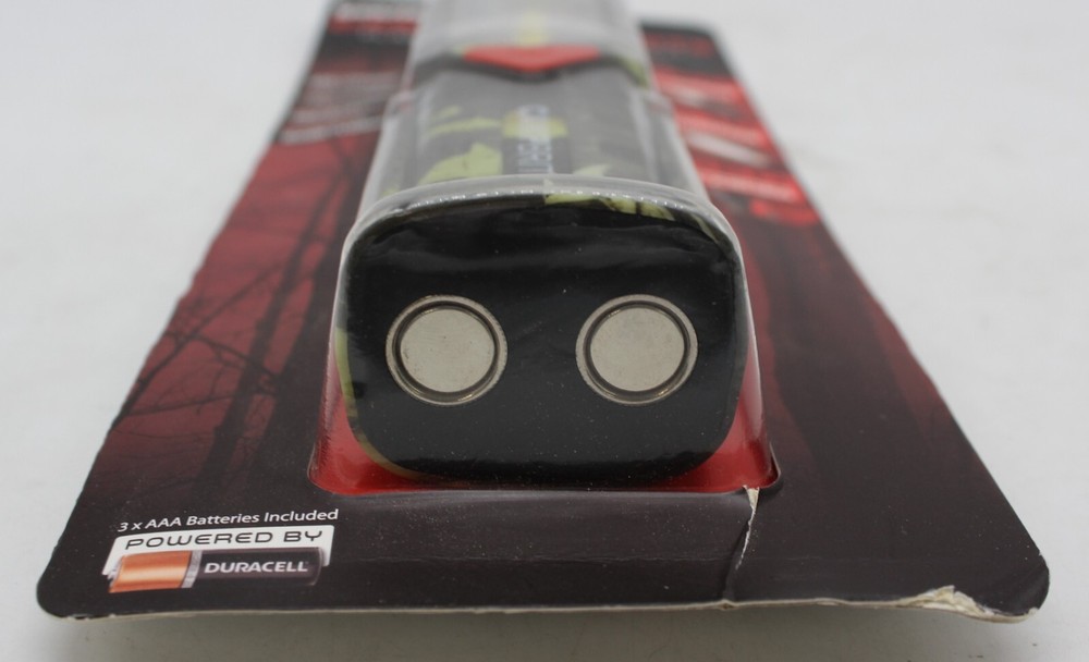 iProtec Camo Camp Brite Flashlight Worklight Three In One LED Lighting Magnetic