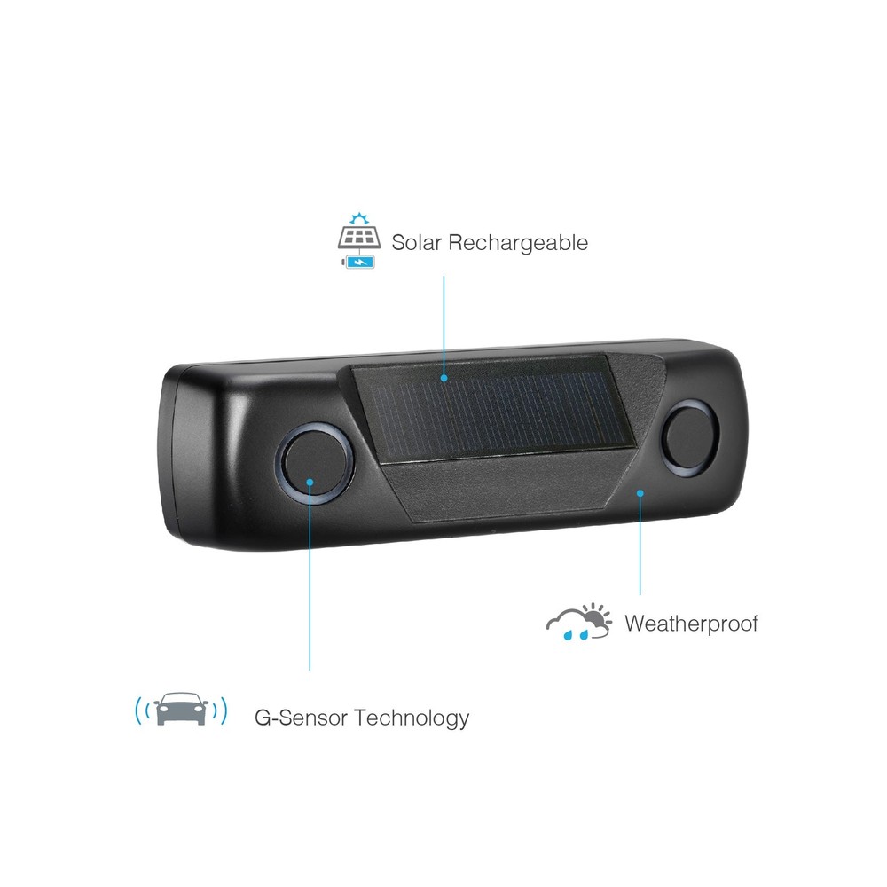 TYPE S Smart Wireless Parking Sensor, Bluetooth Solar Powered Wireless Parking S
