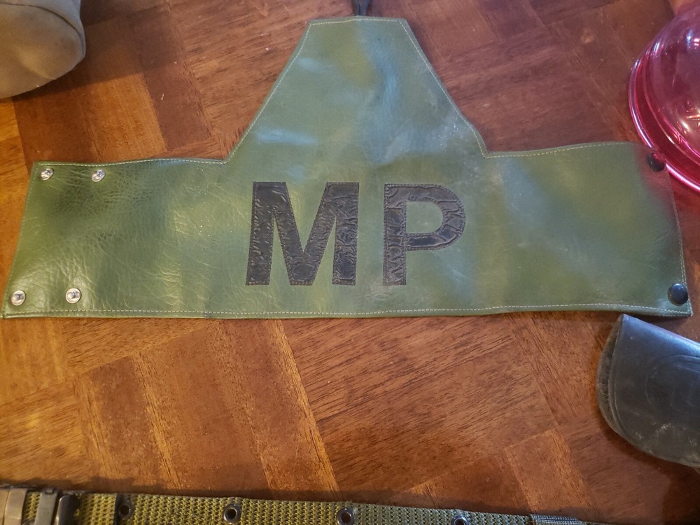 Military MP Belt and Canteen
