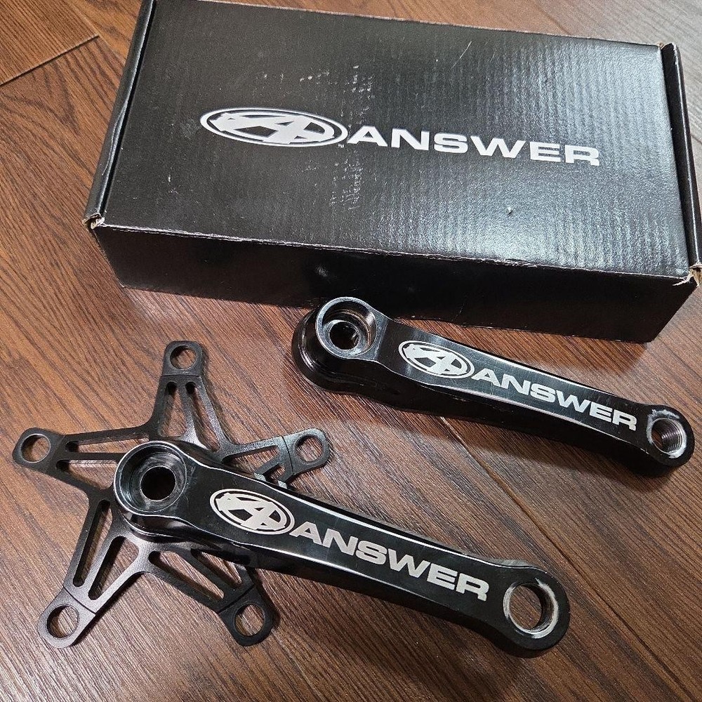 ANSWER Crankset black 130mm
