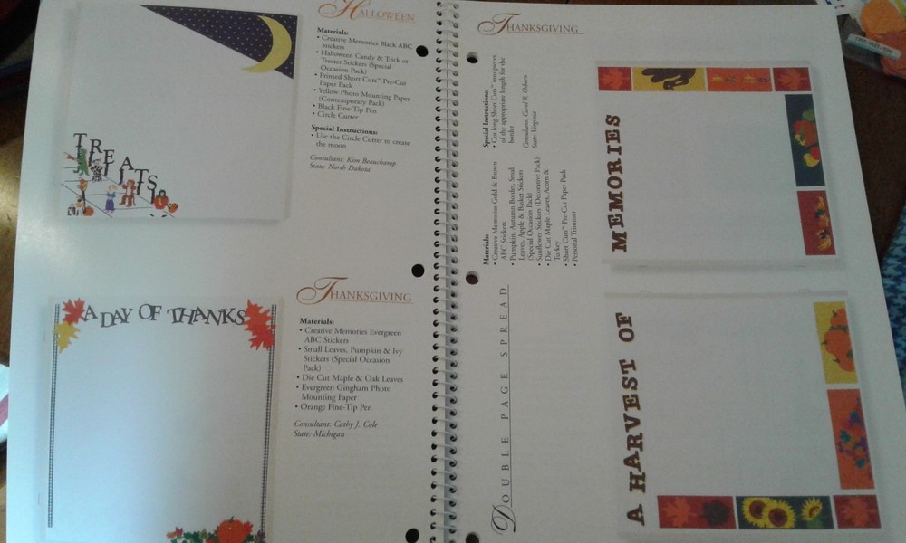 Creative Memories Design & Layout Ideas Volume IV