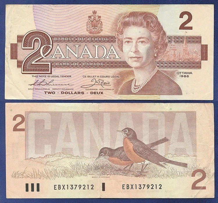 1986 Birds of Canada $2