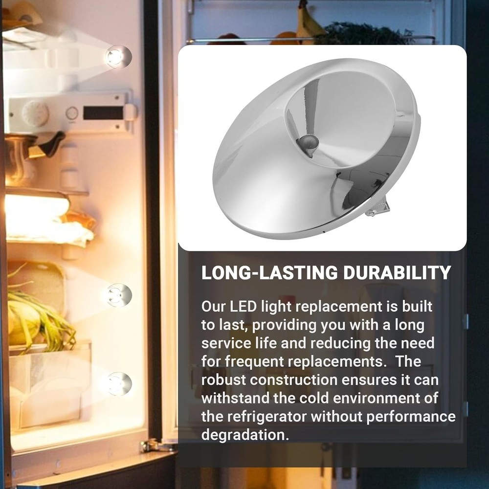 Upgraded LED Light Replacement for GE Refrigerators Fridge Light Bulb Replacemen