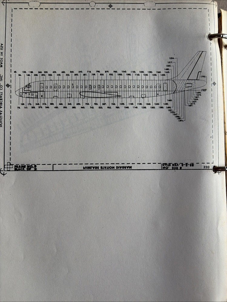 Douglas DC 8 Systems Schematic Diagrams 110 Plus pages Please Read