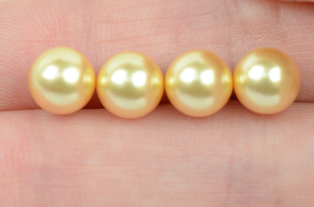 925 Sterling Silver Beautiful Classic Pearls Stud Earrings