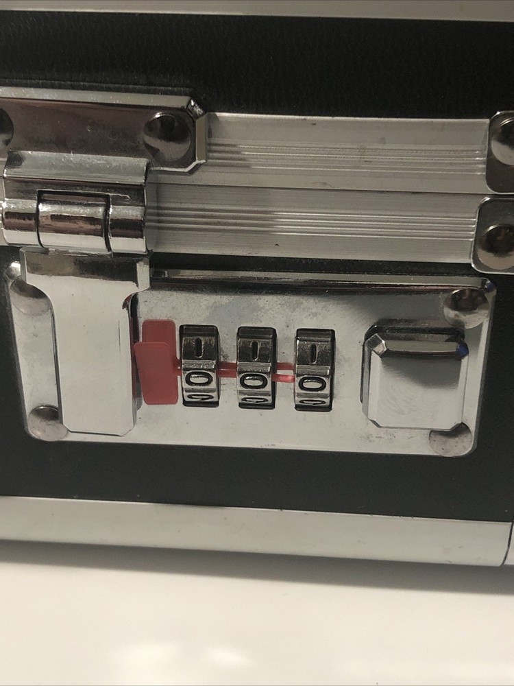 Lockable Breifcase Brand New Never Put A Code Into The Pad Lock