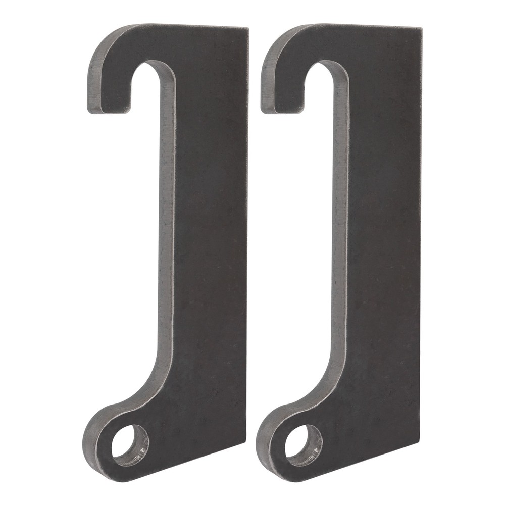 2 For Cat IT28 Loader mounts Steel Blank Quick Tach Bracket Attach Loader mounts