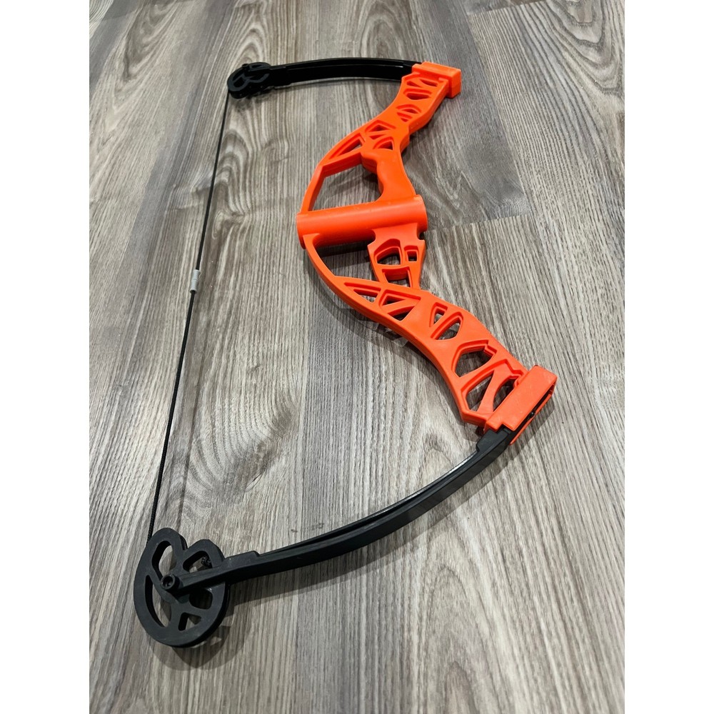 Cabelas Youth Compound Bow Orange Black Right Hand Archery Training Beginner
