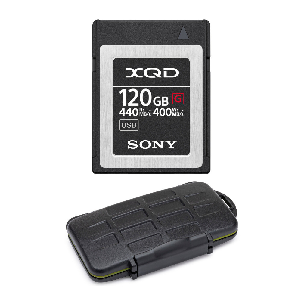 Sony 120GB XQD G Series Memory Card bundle