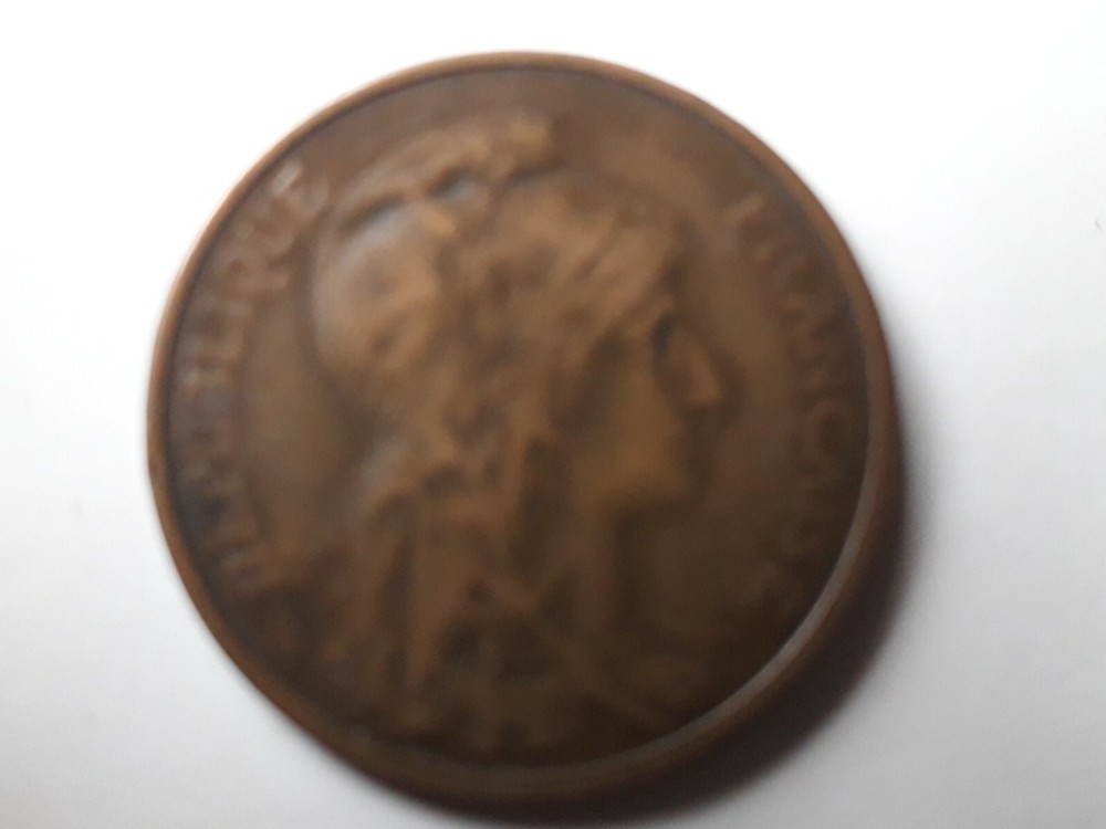 5 Centime 1912  Very FINE /FINE