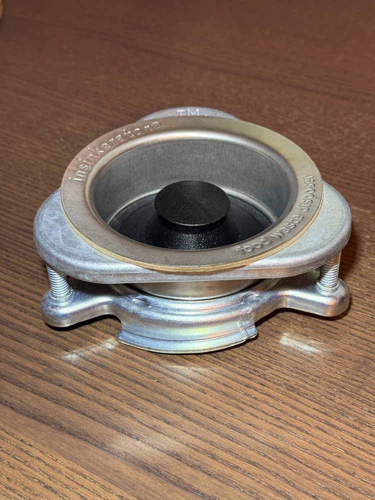Insinkerator Garbage Disposal 3 Bolt Mount Flange with Stopper