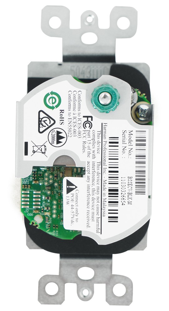 BSS EC-V Ethernet Controller with Volume Control - Black - Works with Crown DCI