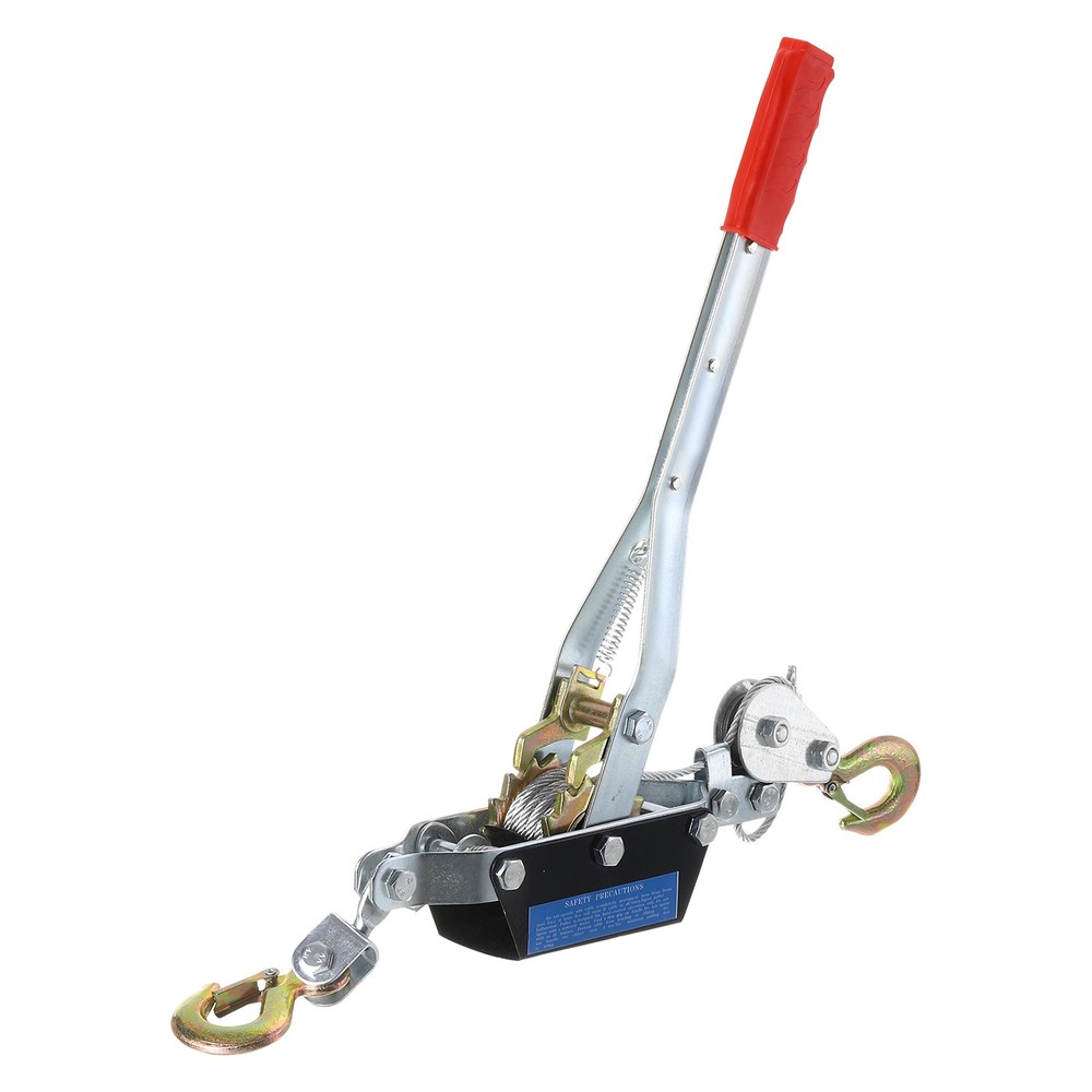 Come Along Winch,2 Ton Winch,Hand Cable Puller with 2 Hooks