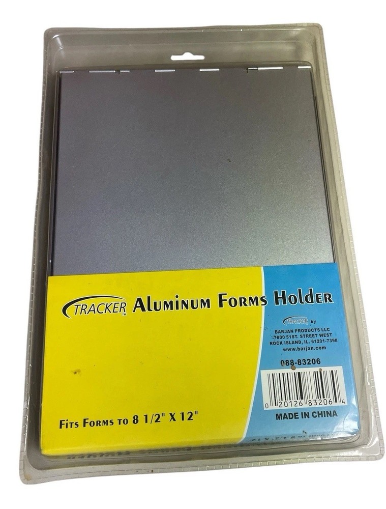 Tracker Aluminum Forms Holder Protect and Store New in package