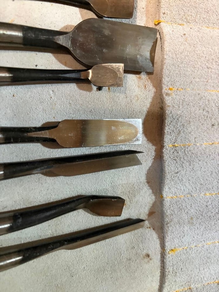 Chisel Set 13pc Woodworking Hand Tools DIY Chisels Excellent Condition