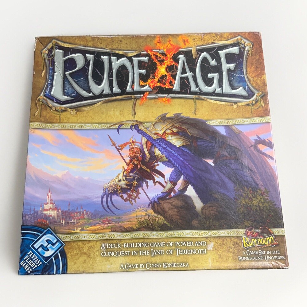 Rune Age core base set COMPLETE deck-building Fantasy Flight Runebound Terrinoth