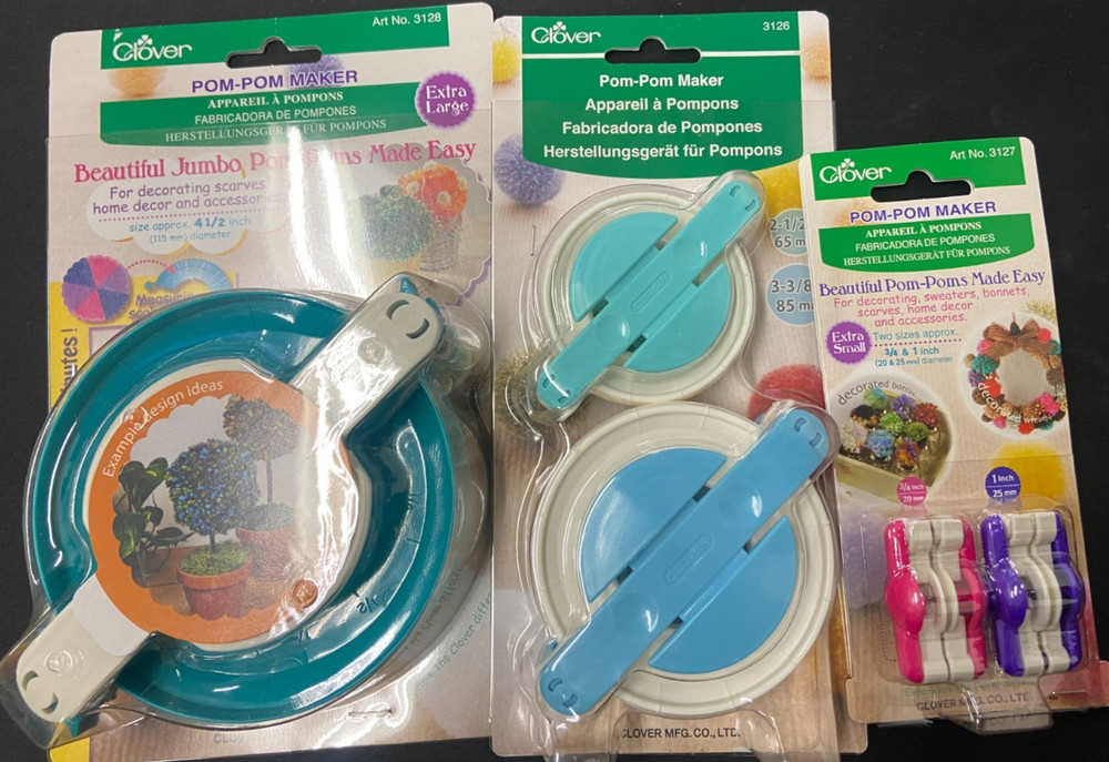 Clover Pom-Pom Maker Bundle