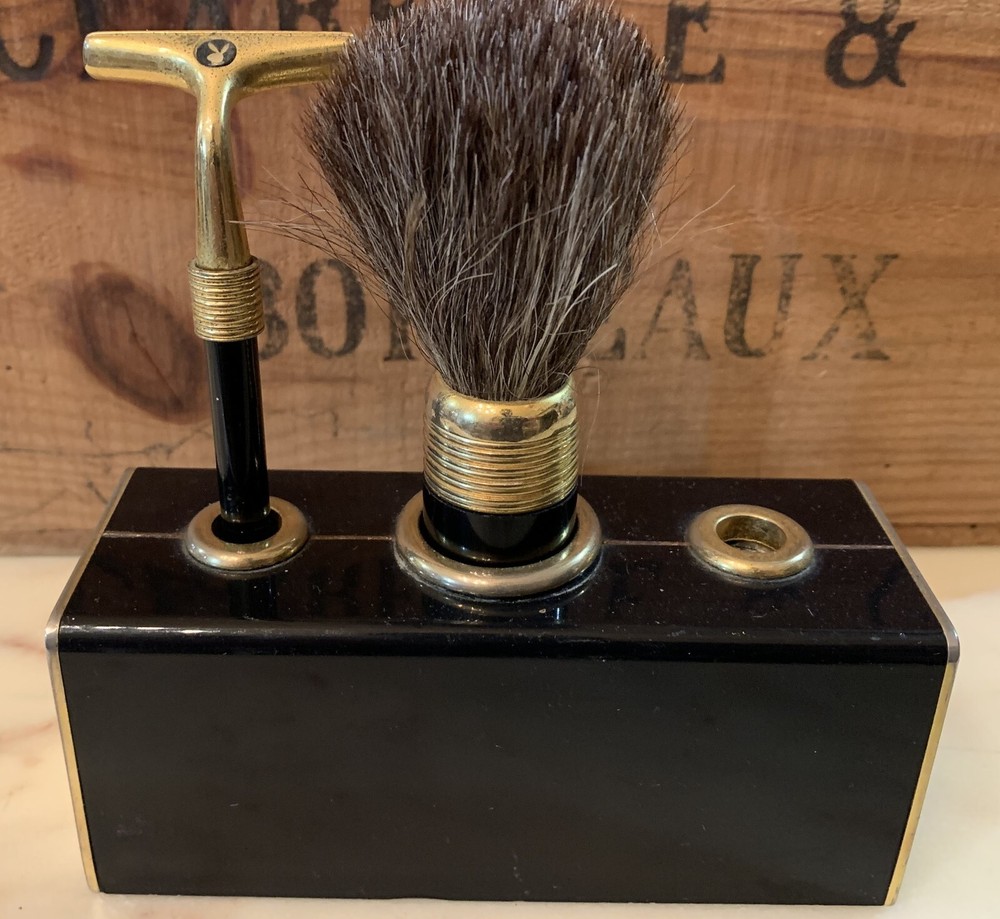 VINTAGE PLAYBOY SHAVING SETs RAZOR