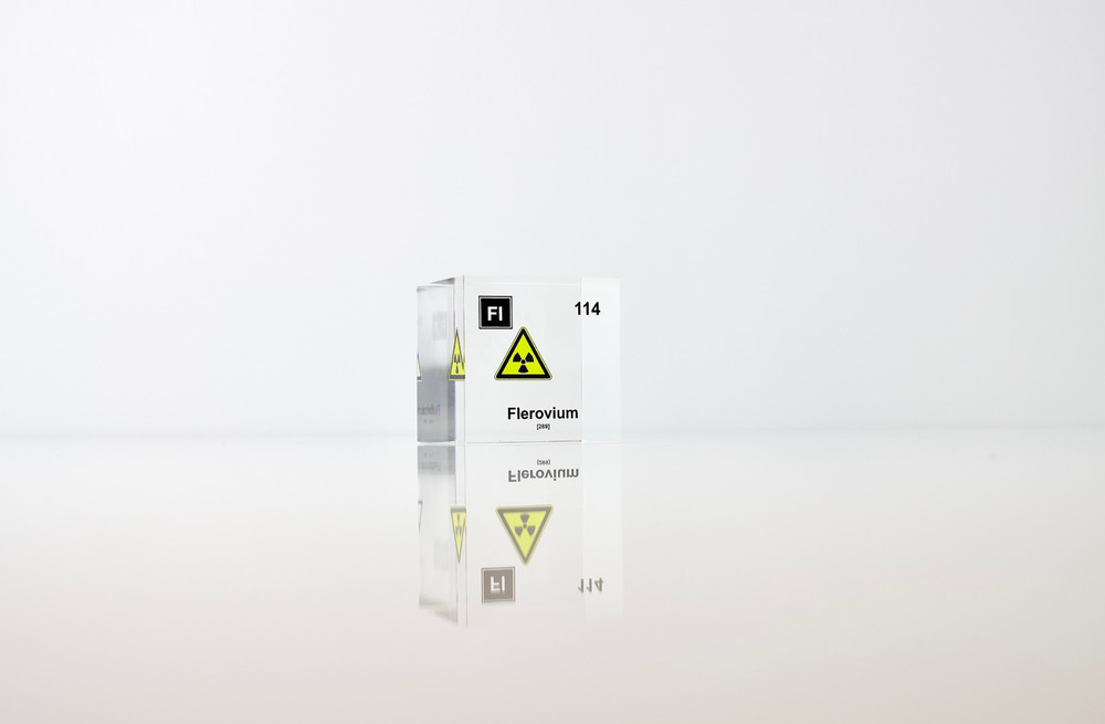 Flerovium Element Cube