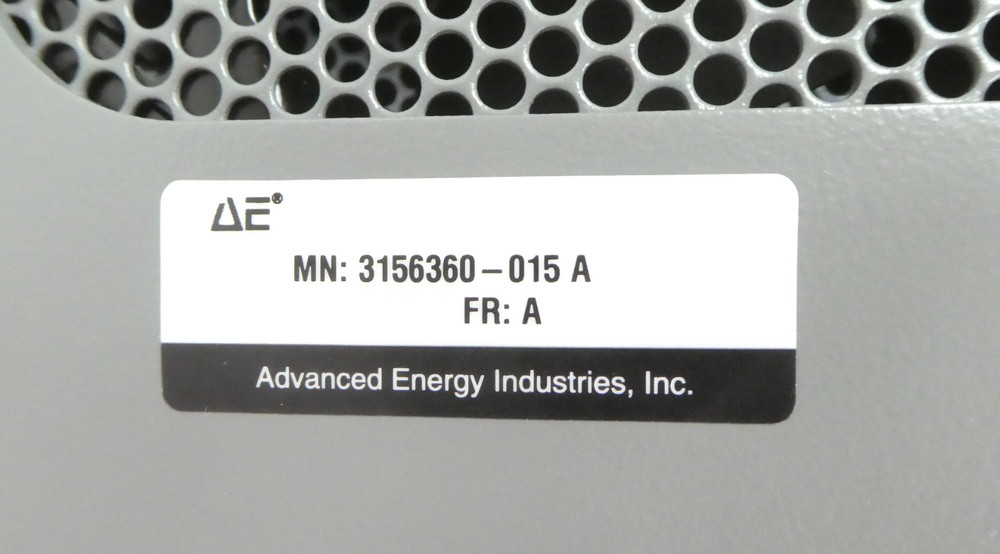HF Paramount 6013 AE Advanced Energy 3156360-015 RF Generator Working Surplus