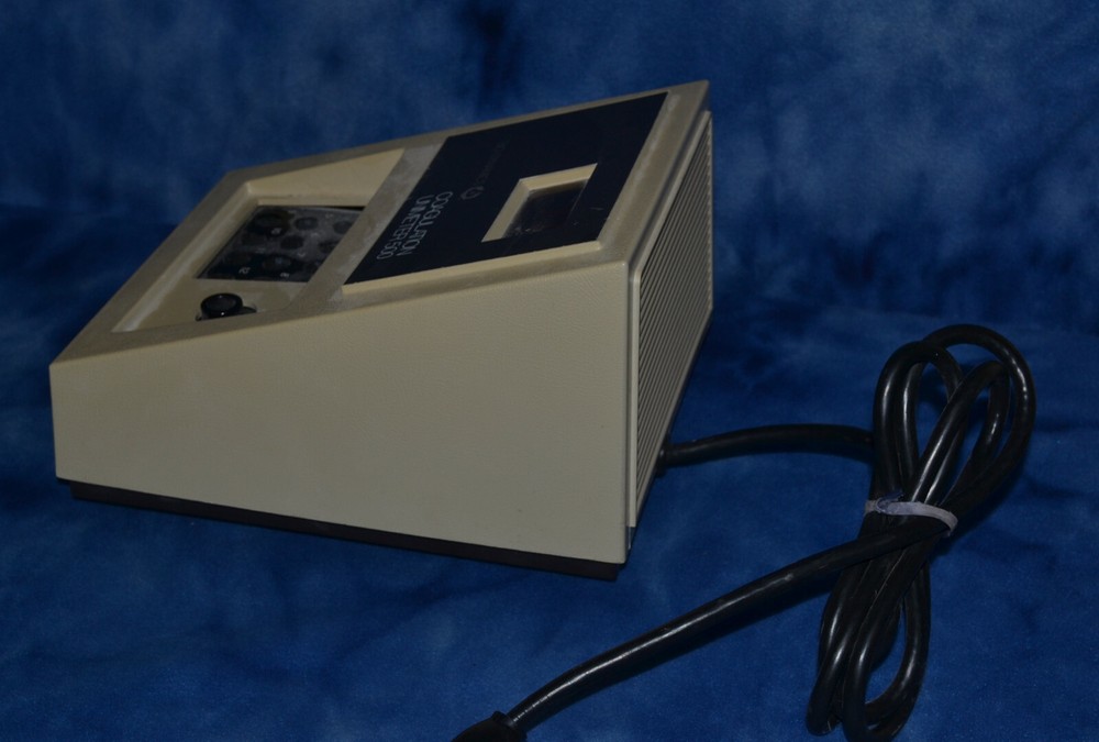 Vintage Bio-Dynamics Unimeter 500 Set Untested powers on and counter counts up