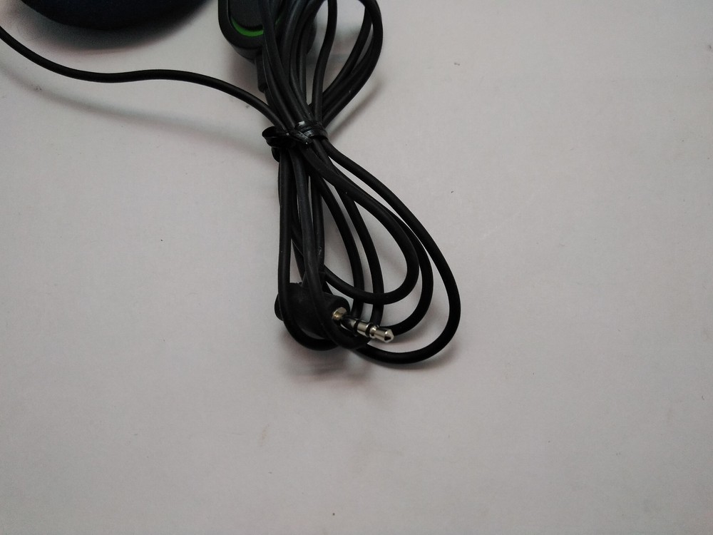 GENUINE MICROSOFT XBOX 360 OFFICIAL WIRED CHAT HEADSET MIC
