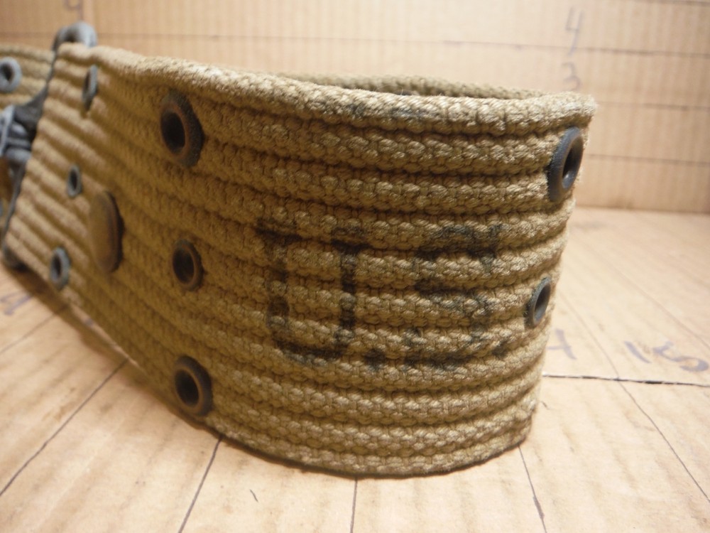 vintage us military belt